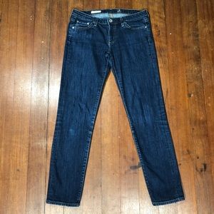 AG The Stilt Cigarette Leg Jeans Size 28